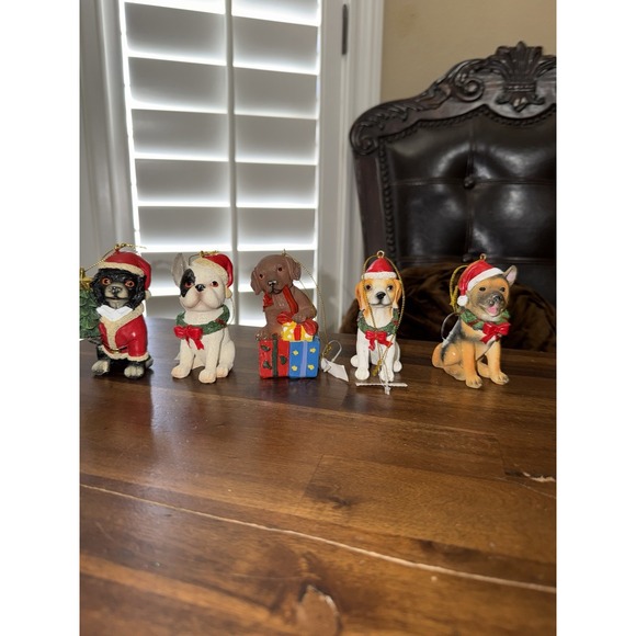 St. Nicholas Square Other - Christmas Dogs Puppy Ornaments Kohl's Holiday Decor